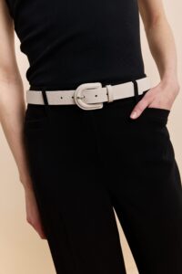 Monochrome classic belt