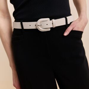 Monochrome classic belt