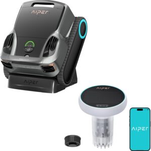 Aiper Scuba X1 Pro Max Pool Cleaner + HydroComm Pro Water Monitor Bundle – Smart Robotic Cleaning & Real-Time Water Quality Control