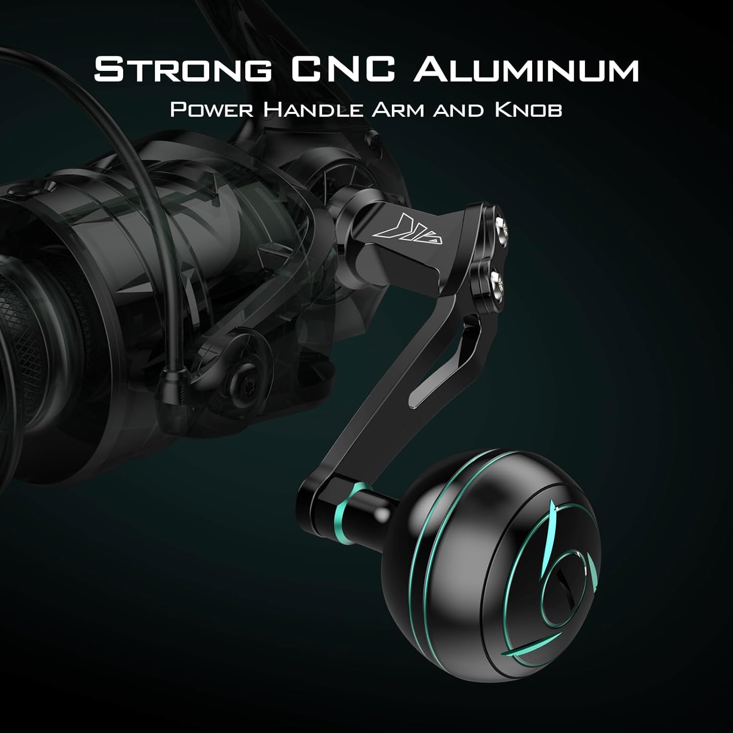 KastKing Kapstan Elite Saltwater Spinning Reel – Up to 55LB Max Drag, IPX6 Waterproof, Corrosion-Resistant Big Game Fishing Reel - Image 96