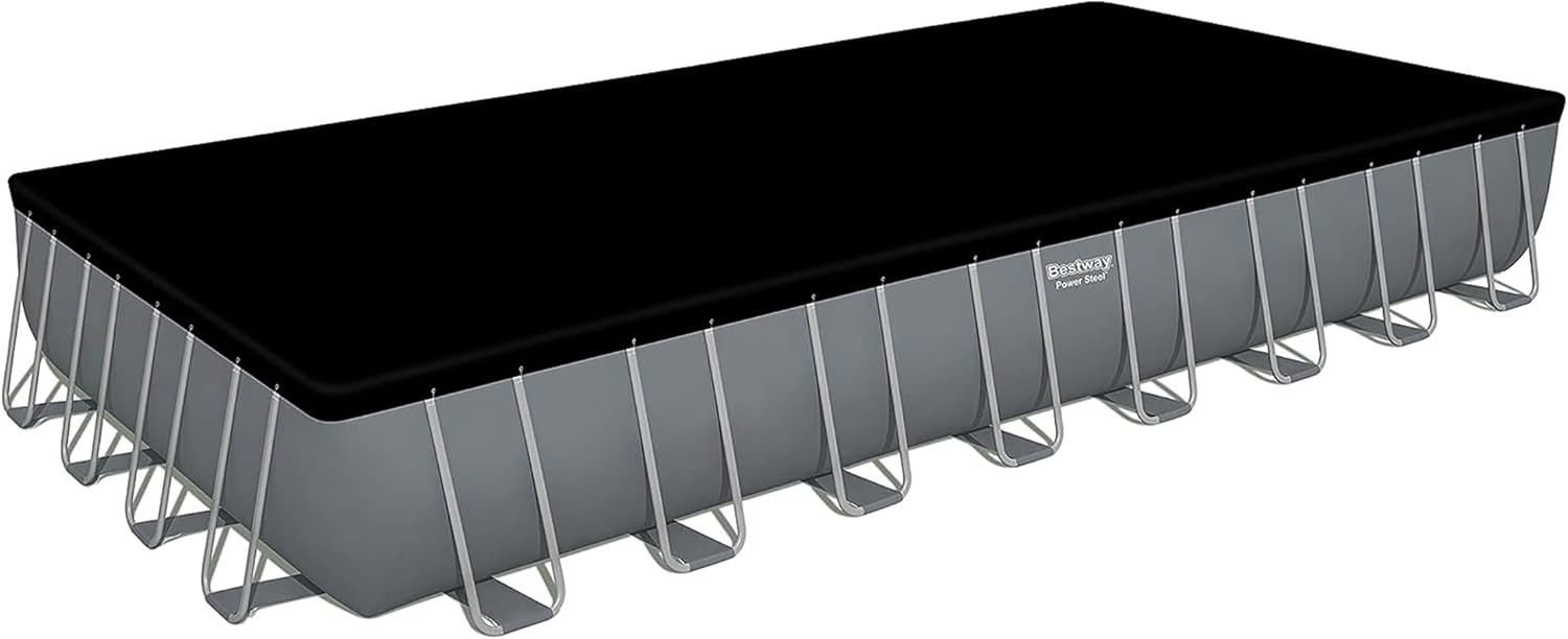 Beltenza 31ft x 16ft x 52in Power Steel Rectangular Above Ground Pool Set - Image 8