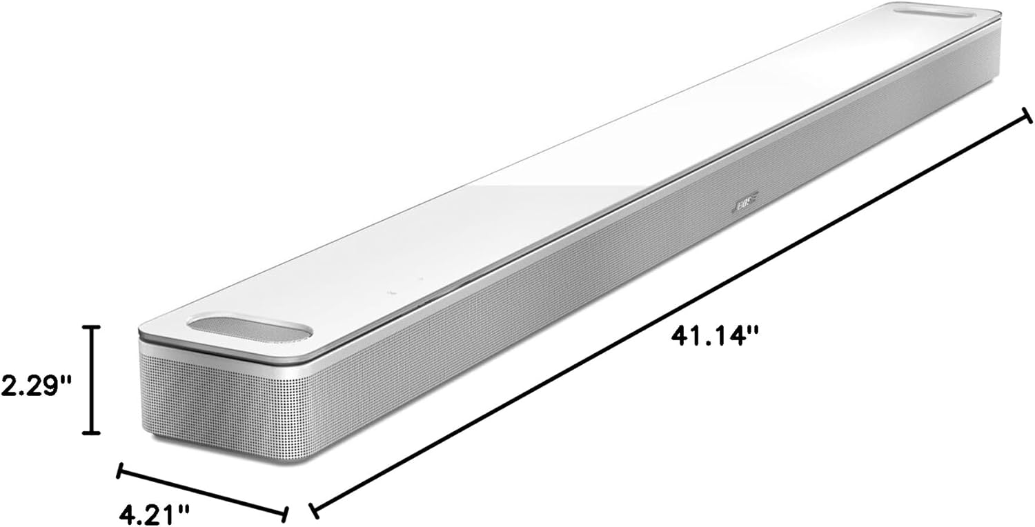 Bose Smart Ultra Soundbar with Dolby Atmos – Wireless Surround Sound System for TV with Alexa & Google Voice Control, Black/White - Image 8