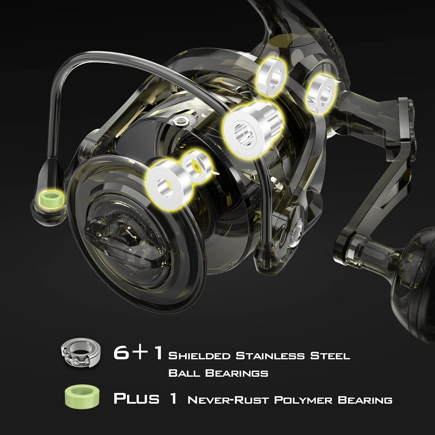 KastKing Kapstan Elite Saltwater Spinning Reel – Up to 55LB Max Drag, IPX6 Waterproof, Corrosion-Resistant Big Game Fishing Reel - Image 61