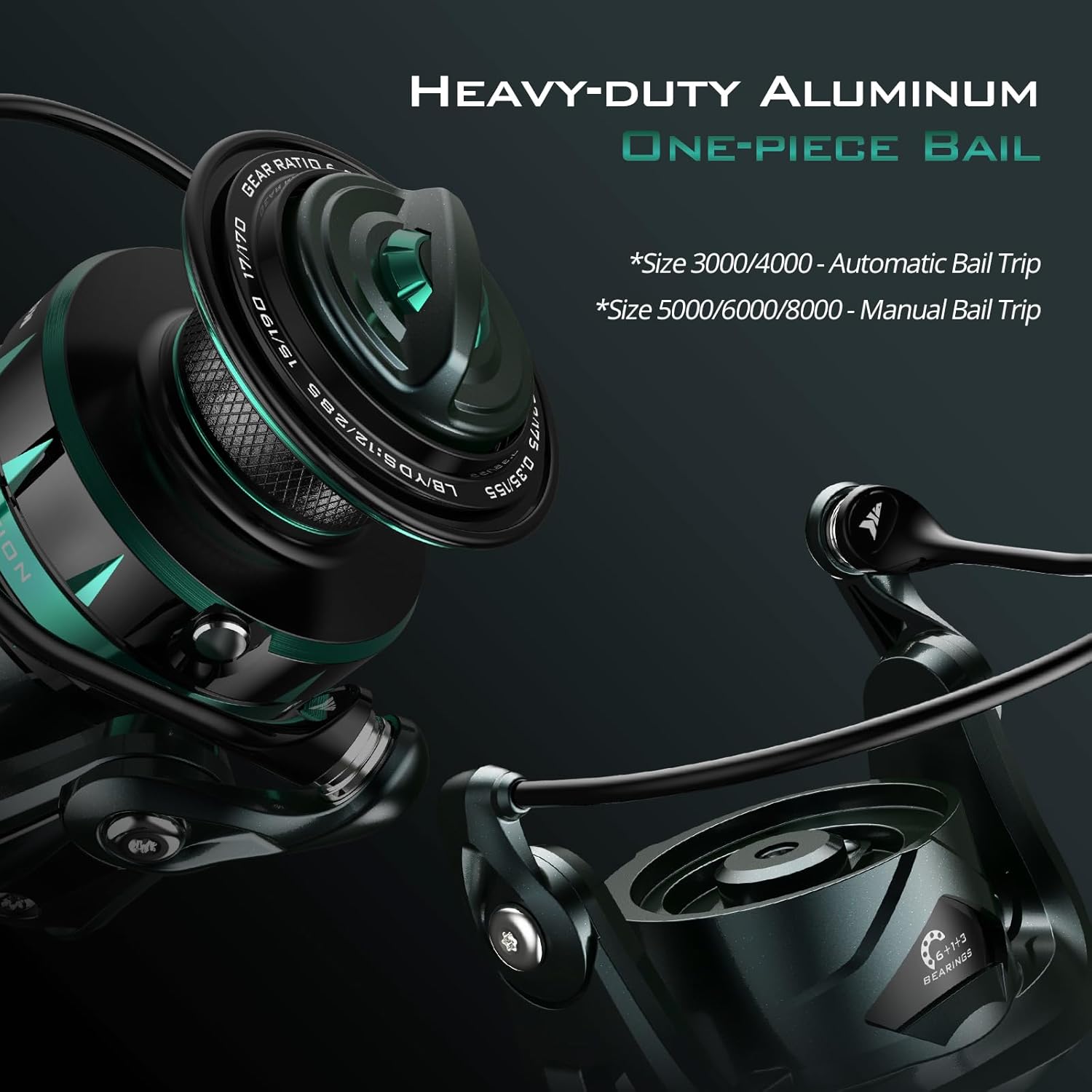 KastKing Kapstan Elite Saltwater Spinning Reel – Up to 55LB Max Drag, IPX6 Waterproof, Corrosion-Resistant Big Game Fishing Reel - Image 91