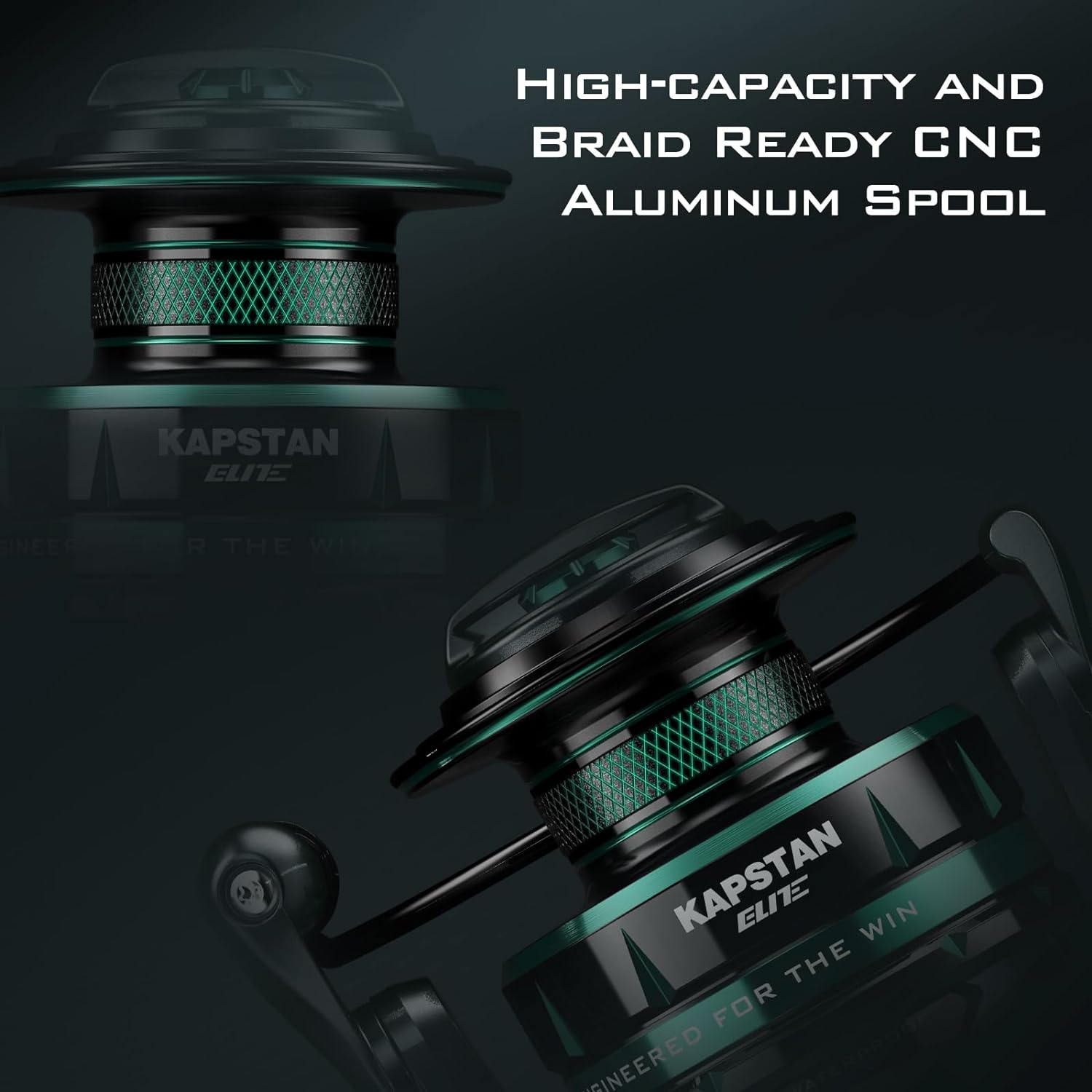 KastKing Kapstan Elite Saltwater Spinning Reel – Up to 55LB Max Drag, IPX6 Waterproof, Corrosion-Resistant Big Game Fishing Reel - Image 92