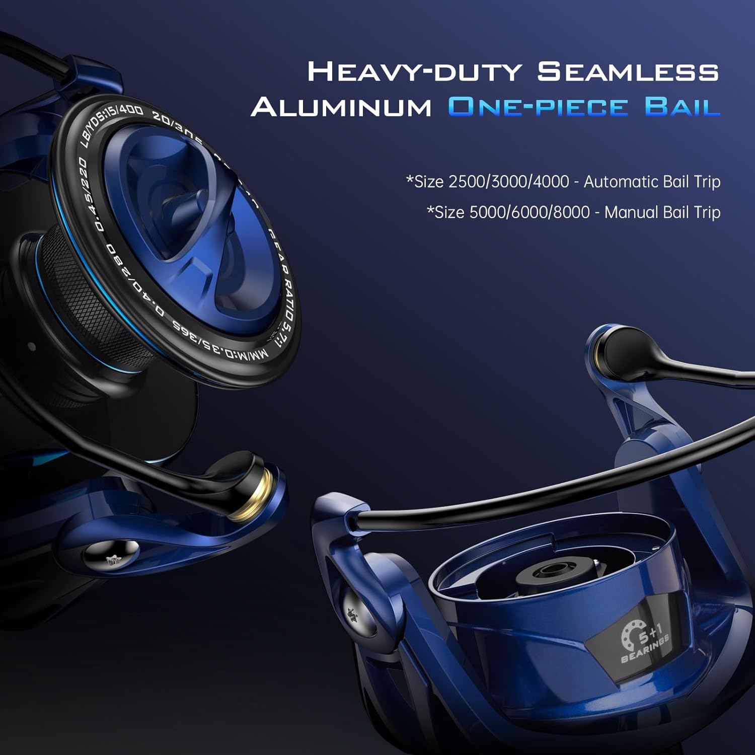 KastKing Kapstan Elite Saltwater Spinning Reel – Up to 55LB Max Drag, IPX6 Waterproof, Corrosion-Resistant Big Game Fishing Reel - Image 7