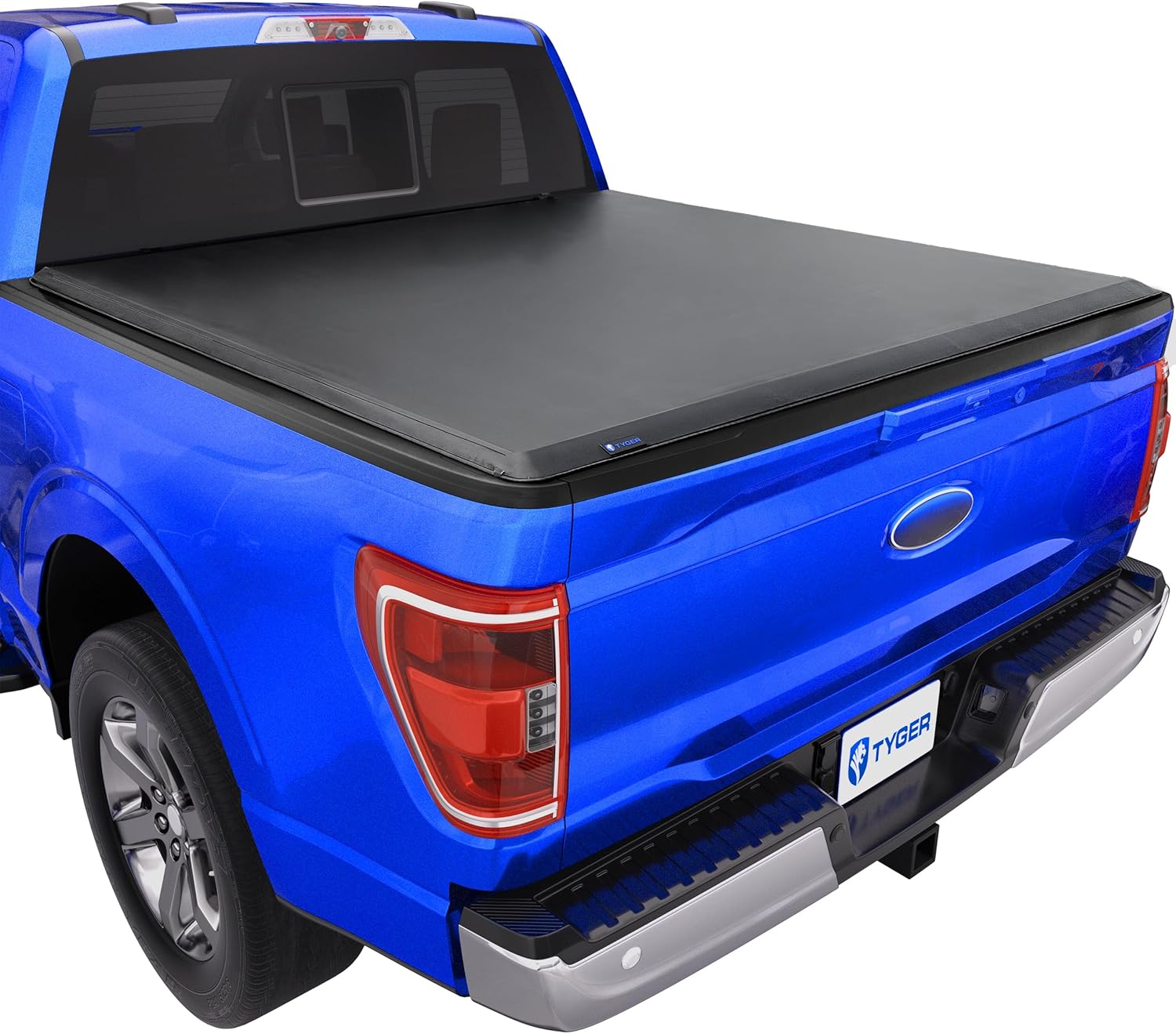 Tyger Auto T1 Soft Roll-Up Tonneau Cover for 2021–2025 Ford F-150 & Lightning | 5.5ft (67") Bed - Image 14