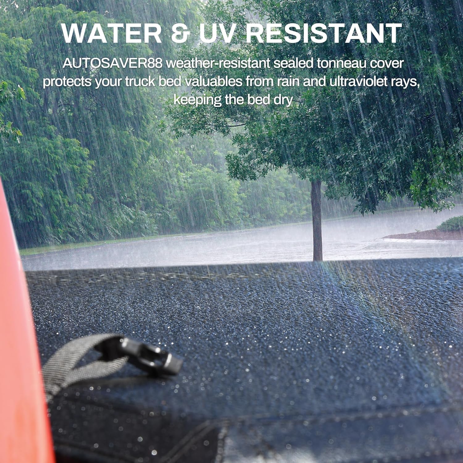 AUTOSAVER88 Soft Tri-Fold Tonneau Cover for 2019–2025 Silverado/Sierra 1500 (New Body Style) 5.8ft Bed – Not for Multi-Flex or CarbonPro - Image 5