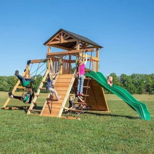 Beltenza Discovery Endeavor Cedar Swing Set
