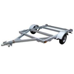 Beltenza STIRLING 4x6 Galvalume Kit Trailer – Durable Small Utility Trailer, 800 lb Load