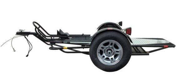 Beltenza Single Rail Motorcycle Trailer – Compact, Easy-to-Tow Hauler for One Bike - Image 6