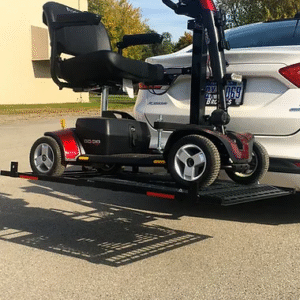 Beltenza Patriotic Electric Lift Wheelchair Carrier for Cars