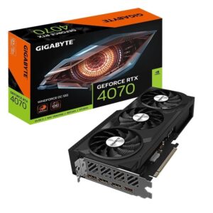NVIDIA Graphics Card Gigabyte RTX 4070 12GB GDDR6X GPU